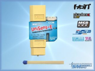 UniSens-E im Größenvergleich - Foto SM-Modellbau