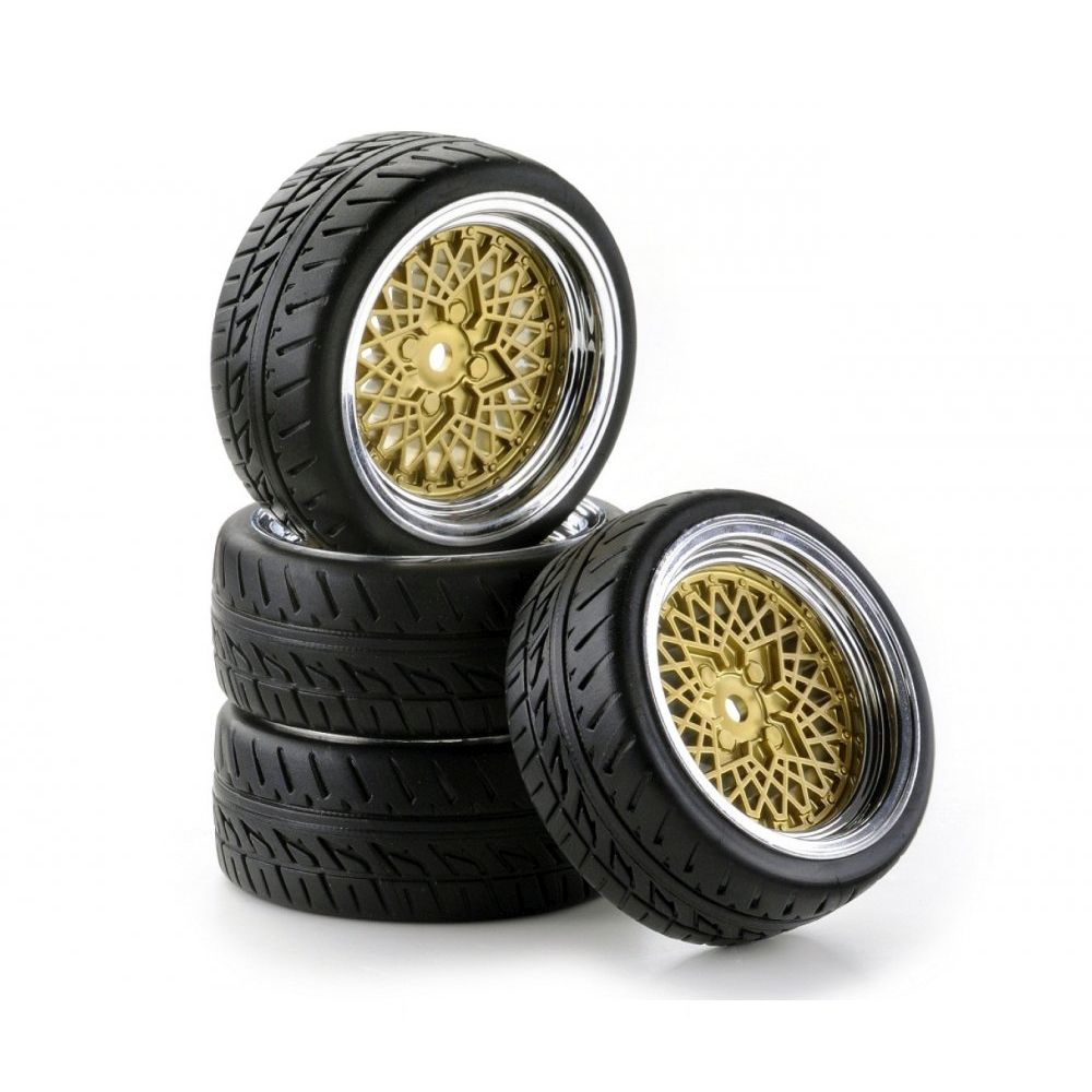 Rc Auto Aluminium Bremsscheibe Bremssattel Reifen Räder Nabe für WPL D12  Racing Modell für