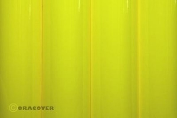ORACOVER gelb floureszierend 60cm breit lfd.m.