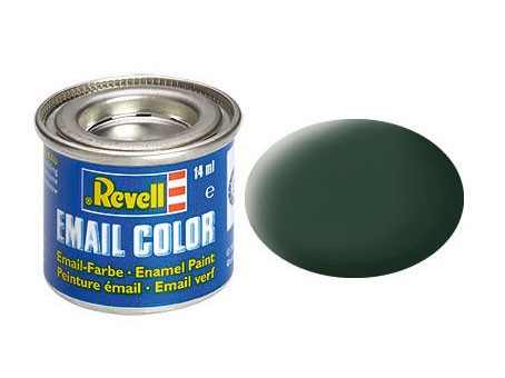 Revell 68 Farbe Emaille dunkelgrün, matt RAF
