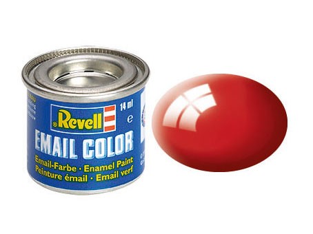 Revell 31 Farbe Emaille feuerrot, glänzend