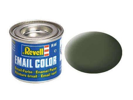 Revell 65 Farbe Emaille broncegrün, matt