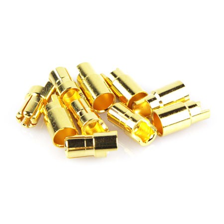 Li-Polar Goldkontakt 6,5mm Stecker/Buchse (5St)_0