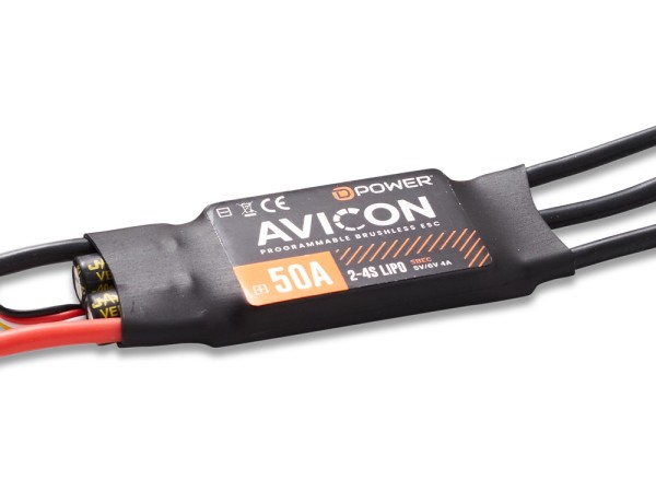 D-Power AVICON 50A S-BEC Brushless Regler_0