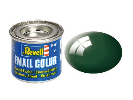 Revell 62 Farbe Emaille moosgrün, glänzend