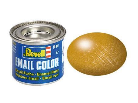 Revell 92 Farbe Emaille messing, metallic
