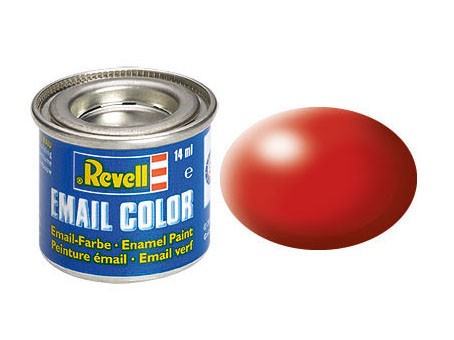 Revell 330 Farbe Emaille feuerrot, seidenmatt