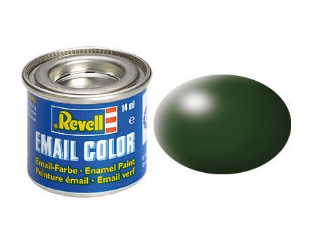 Revell 363 Farbe Emaille dunkelgrün, seidenmatt