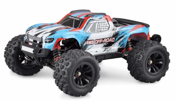 Hyper Go Monstertruck Brushless Blau/Weiß