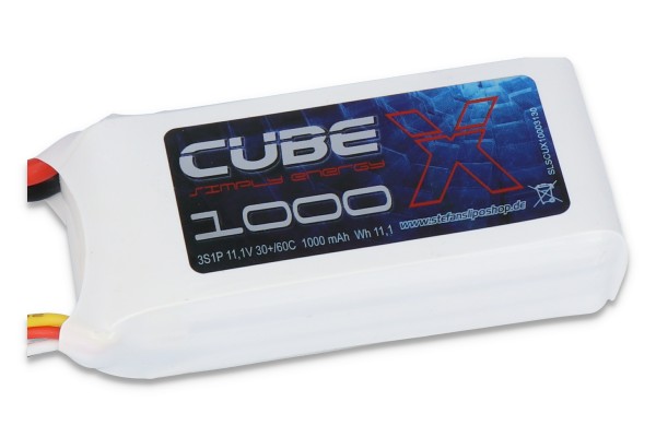 SLS X-CUBE 3S 1000MAH 11,1V 30C/60C