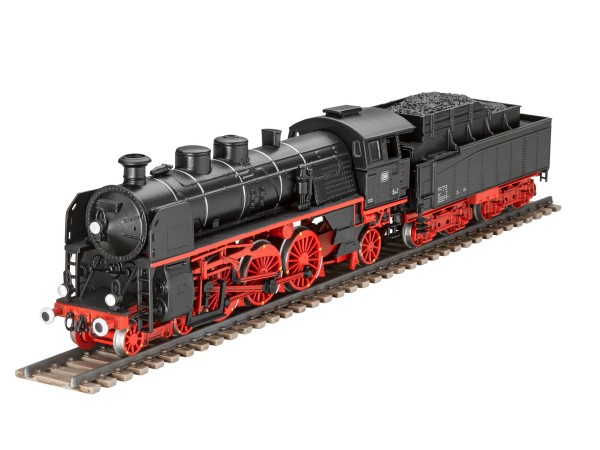Schnellzuglokomotive S3/6 BR18 mit Tender_1