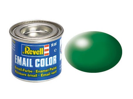 Revell 364 Farbe Emaille laubgrün, seidenmatt