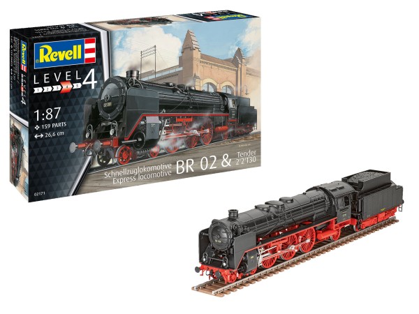 Schnellzuglokomotive BR 02 & Tender 2'2'T30_0