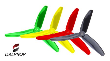 DALPROP T5045 Tri Propeller grün (2CW, 2CCW)