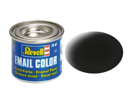 Revell 08 Farbe Emaille schwarz, matt