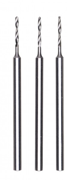 Mikro-Spiralbohrer (HSS-Stahl), 1,0 mm, 3 Stück